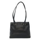 CHANEL Shoulder Bag Leather Black CC Auth bs22384-2