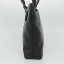 CHANEL Shoulder Bag Leather Black CC Auth bs22384-5