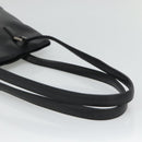 CHANEL Shoulder Bag Leather Black CC Auth bs22384-7