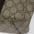 GUCCI GG Supreme Tote Bag PVC Beige 141976 Auth bs22395-10