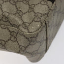 GUCCI GG Supreme Tote Bag PVC Beige 141976 Auth bs22395-11