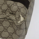 GUCCI GG Supreme Tote Bag PVC Beige 141976 Auth bs22395-13