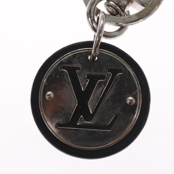 LOUIS VUITTON Charm metal Silver LV Auth bs22399