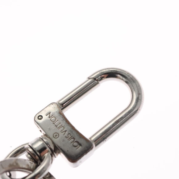 LOUIS VUITTON Charm metal Silver LV Auth bs22399