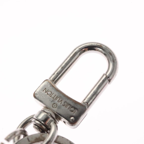 LOUIS VUITTON Charm metal Silver LV Auth bs22399
