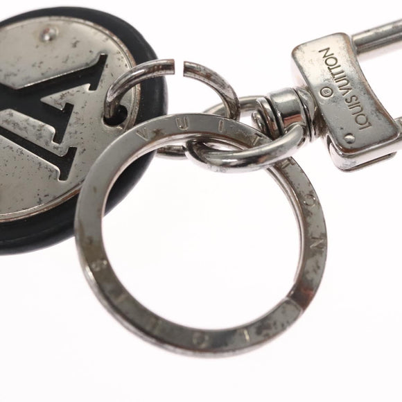 LOUIS VUITTON Charm metal Silver LV Auth bs22399
