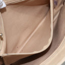 CHANEL Matelasse Chain Shoulder Bag Lamb Skin Beige CC Auth bs22414-20