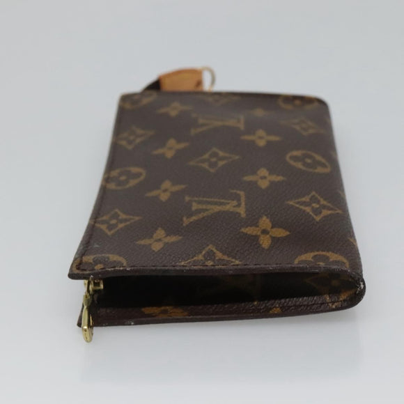 LOUIS VUITTON Monogram Bucket PM Accessory Pouch LV Auth bs22416