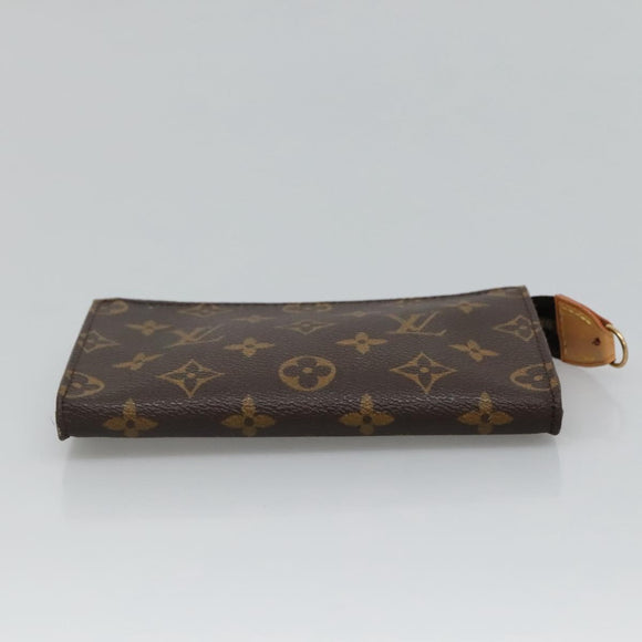 LOUIS VUITTON Monogram Bucket PM Accessory Pouch LV Auth bs22416