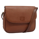 Burberrys Shoulder Bag Leather Brown Auth bs22432-1