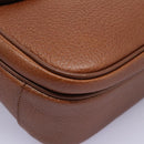 Burberrys Shoulder Bag Leather Brown Auth bs22432-10