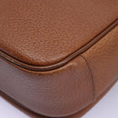 Burberrys Shoulder Bag Leather Brown Auth bs22432-13