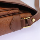 Burberrys Shoulder Bag Leather Brown Auth bs22432-10