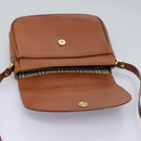 Burberrys Shoulder Bag Leather Brown Auth bs22432-16