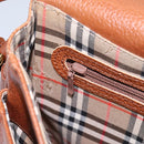 Burberrys Shoulder Bag Leather Brown Auth bs22432-21