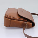 Burberrys Shoulder Bag Leather Brown Auth bs22432-4