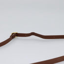 Burberrys Shoulder Bag Leather Brown Auth bs22432-8