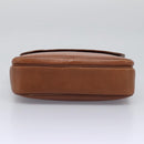 Burberrys Shoulder Bag Leather Brown Auth bs22432-5