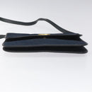 Christian Dior Trotter Canvas Shoulder Bag Navy Auth bs22436-5