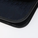 Christian Dior Trotter Canvas Shoulder Bag Navy Auth bs22436-15