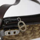 Christian Dior Trotter Canvas Shoulder Bag Brown Auth bs22437-15