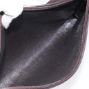 Christian Dior Trotter Canvas Shoulder Bag Brown Auth bs22437-17