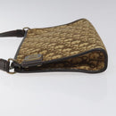 Christian Dior Trotter Canvas Shoulder Bag Brown Auth bs22437-4