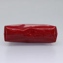 Gianni Versace Pouch Enamel Red Auth bs22441-6