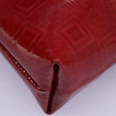 Gianni Versace Pouch Enamel Red Auth bs22441-7