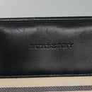 BURBERRY Tote Bag Canvas White Auth bs22443-14