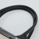 BURBERRY Tote Bag Canvas White Auth bs22443-8