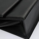 VERSACE Shoulder Bag Leather Black Auth bs22448-8