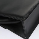 VERSACE Shoulder Bag Leather Black Auth bs22448-16