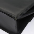 VERSACE Shoulder Bag Leather Black Auth bs22448-17