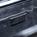 VERSACE Shoulder Bag Leather Black Auth bs22448-18