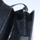 VERSACE Shoulder Bag Leather Black Auth bs22448-19