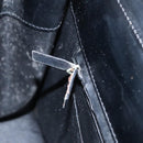 VERSACE Shoulder Bag Leather Black Auth bs22448-21