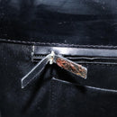 VERSACE Shoulder Bag Leather Black Auth bs22448-12