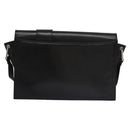 VERSACE Shoulder Bag Leather Black Auth bs22448-2