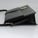 VERSACE Shoulder Bag Leather Black Auth bs22448-4