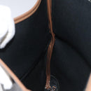 Christian Dior Honeycomb Canvas Clutch Bag PVC Leather Navy Auth bs22450-19