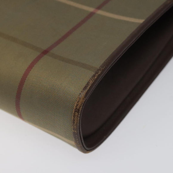 Burberrys Nova Check Shoulder Bag Canvas Beige Auth bs22474