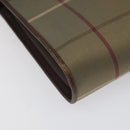 Burberrys Nova Check Shoulder Bag Canvas Beige Auth bs22474-11