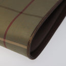 Burberrys Nova Check Shoulder Bag Canvas Beige Auth bs22474-12