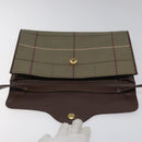 Burberrys Nova Check Shoulder Bag Canvas Beige Auth bs22474-10
