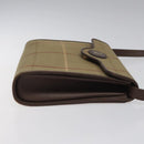 Burberrys Nova Check Shoulder Bag Canvas Beige Auth bs22474-3