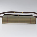 Burberrys Nova Check Shoulder Bag Canvas Beige Auth bs22474-9