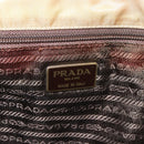 PRADA Tote Bag Suede Khaki Auth bs22528-18