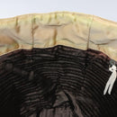 PRADA Tote Bag Suede Khaki Auth bs22528-19