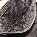 PRADA Tote Bag Suede Khaki Auth bs22528-21